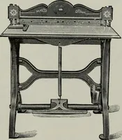 An illustration from Desk book of type specimens, borders, ornaments, brass rules and cuts : catalogue of printing machinery and printers' supplies (1900)