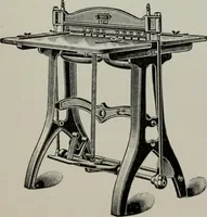 An illustration from Desk book of type specimens, borders, ornaments, brass rules and cuts : catalogue of printing machinery and printers' supplies (1900)