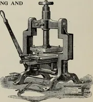An illustration from Desk book of type specimens, borders, ornaments, brass rules and cuts : catalogue of printing machinery and printers' supplies (1900)