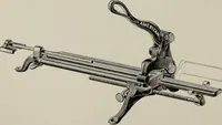 An illustration from Desk book of type specimens, borders, ornaments, brass rules and cuts : catalogue of printing machinery and printers' supplies (1900)