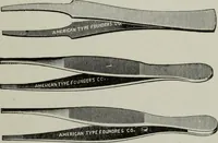 An illustration from Desk book of type specimens, borders, ornaments, brass rules and cuts : catalogue of printing machinery and printers' supplies (1900)