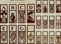 An illustration from Desk book of type specimens, borders, ornaments, brass rules and cuts : catalogue of printing machinery and printers' supplies (1900)