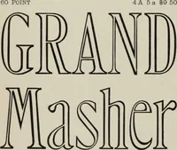 An illustration from Desk book of type specimens, borders, ornaments, brass rules and cuts : catalogue of printing machinery and printers' supplies (1900)