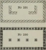 An illustration from Desk book of type specimens, borders, ornaments, brass rules and cuts : catalogue of printing machinery and printers' supplies (1900)