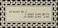 An illustration from Desk book of type specimens, borders, ornaments, brass rules and cuts : catalogue of printing machinery and printers' supplies (1900)