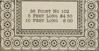 An illustration from Desk book of type specimens, borders, ornaments, brass rules and cuts : catalogue of printing machinery and printers' supplies (1900)
