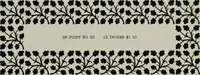 An illustration from Desk book of type specimens, borders, ornaments, brass rules and cuts : catalogue of printing machinery and printers' supplies (1900)