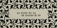 An illustration from Desk book of type specimens, borders, ornaments, brass rules and cuts : catalogue of printing machinery and printers' supplies (1900)