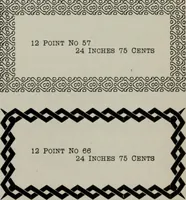 An illustration from Desk book of type specimens, borders, ornaments, brass rules and cuts : catalogue of printing machinery and printers' supplies (1900)