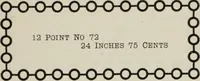 An illustration from Desk book of type specimens, borders, ornaments, brass rules and cuts : catalogue of printing machinery and printers' supplies (1900)