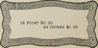 An illustration from Desk book of type specimens, borders, ornaments, brass rules and cuts : catalogue of printing machinery and printers' supplies (1900)