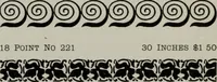 An illustration from Desk book of type specimens, borders, ornaments, brass rules and cuts : catalogue of printing machinery and printers' supplies (1900)