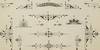 An illustration from Desk book of type specimens, borders, ornaments, brass rules and cuts : catalogue of printing machinery and printers' supplies (1900)