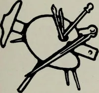 An illustration from Desk book of type specimens, borders, ornaments, brass rules and cuts : catalogue of printing machinery and printers' supplies (1900)