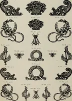 An illustration from Desk book of type specimens, borders, ornaments, brass rules and cuts : catalogue of printing machinery and printers' supplies (1900)