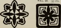 An illustration from Desk book of type specimens, borders, ornaments, brass rules and cuts : catalogue of printing machinery and printers' supplies (1900)