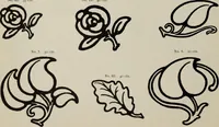 An illustration from Desk book of type specimens, borders, ornaments, brass rules and cuts : catalogue of printing machinery and printers' supplies (1900)
