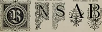 An illustration from Desk book of type specimens, borders, ornaments, brass rules and cuts : catalogue of printing machinery and printers' supplies (1900)
