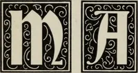 An illustration from Desk book of type specimens, borders, ornaments, brass rules and cuts : catalogue of printing machinery and printers' supplies (1900)