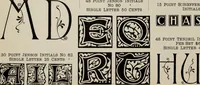 An illustration from Desk book of type specimens, borders, ornaments, brass rules and cuts : catalogue of printing machinery and printers' supplies (1900)