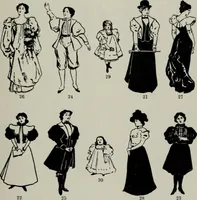 An illustration from Desk book of type specimens, borders, ornaments, brass rules and cuts : catalogue of printing machinery and printers' supplies (1900)