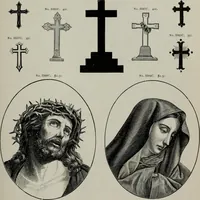 An illustration from Desk book of type specimens, borders, ornaments, brass rules and cuts : catalogue of printing machinery and printers' supplies (1900)