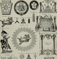 An illustration from Desk book of type specimens, borders, ornaments, brass rules and cuts : catalogue of printing machinery and printers' supplies (1900)
