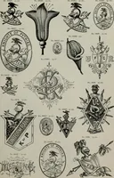 An illustration from Desk book of type specimens, borders, ornaments, brass rules and cuts : catalogue of printing machinery and printers' supplies (1900)