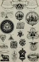 An illustration from Desk book of type specimens, borders, ornaments, brass rules and cuts : catalogue of printing machinery and printers' supplies (1900)