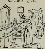 An illustration from Desk book of type specimens, borders, ornaments, brass rules and cuts : catalogue of printing machinery and printers' supplies (1900)