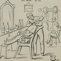An illustration from Desk book of type specimens, borders, ornaments, brass rules and cuts : catalogue of printing machinery and printers' supplies (1900)