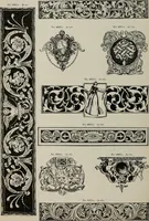 An illustration from Desk book of type specimens, borders, ornaments, brass rules and cuts : catalogue of printing machinery and printers' supplies (1900)