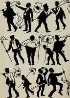 An illustration from Desk book of type specimens, borders, ornaments, brass rules and cuts : catalogue of printing machinery and printers' supplies (1900)