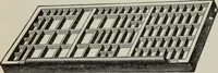 An illustration from Desk book of type specimens, borders, ornaments, brass rules and cuts : catalogue of printing machinery and printers' supplies (1900)