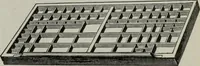 An illustration from Desk book of type specimens, borders, ornaments, brass rules and cuts : catalogue of printing machinery and printers' supplies (1900)