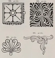 An illustration from Desk book of type specimens, borders, ornaments, brass rules and cuts; (Vol. 2, 11-22) (1902)