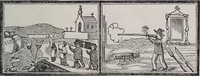An illustration from Des mönches Aegydius Lebrecht grosses illustrirtes egyptisches traumbuch (1870)