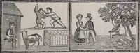 Picture 13 of 52 from Des mönches Aegydius Lebrecht grosses illustrirtes egyptisches traumbuch (1870), leaf 106