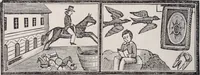 Picture 15 of 52 from Des mönches Aegydius Lebrecht grosses illustrirtes egyptisches traumbuch (1870), leaf 107