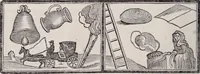 Picture 16 of 52 from Des mönches Aegydius Lebrecht grosses illustrirtes egyptisches traumbuch (1870), leaf 107