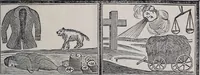 Picture 17 of 52 from Des mönches Aegydius Lebrecht grosses illustrirtes egyptisches traumbuch (1870), leaf 108
