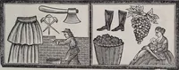 Picture 18 of 52 from Des mönches Aegydius Lebrecht grosses illustrirtes egyptisches traumbuch (1870), leaf 108