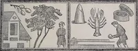 Picture 23 of 52 from Des mönches Aegydius Lebrecht grosses illustrirtes egyptisches traumbuch (1870), leaf 110