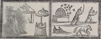 Picture 24 of 52 from Des mönches Aegydius Lebrecht grosses illustrirtes egyptisches traumbuch (1870), leaf 110