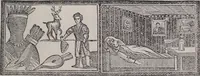 Picture 25 of 52 from Des mönches Aegydius Lebrecht grosses illustrirtes egyptisches traumbuch (1870), leaf 110