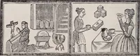 An illustration from Des mönches Aegydius Lebrecht grosses illustrirtes egyptisches traumbuch (1870)
