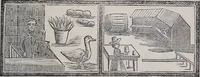 An illustration from Des mönches Aegydius Lebrecht grosses illustrirtes egyptisches traumbuch (1870)