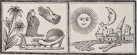 An illustration from Des mönches Aegydius Lebrecht grosses illustrirtes egyptisches traumbuch (1870)