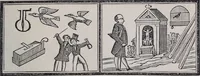 An illustration from Des mönches Aegydius Lebrecht grosses illustrirtes egyptisches traumbuch (1870)