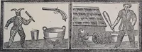 An illustration from Des mönches Aegydius Lebrecht grosses illustrirtes egyptisches traumbuch (1870)